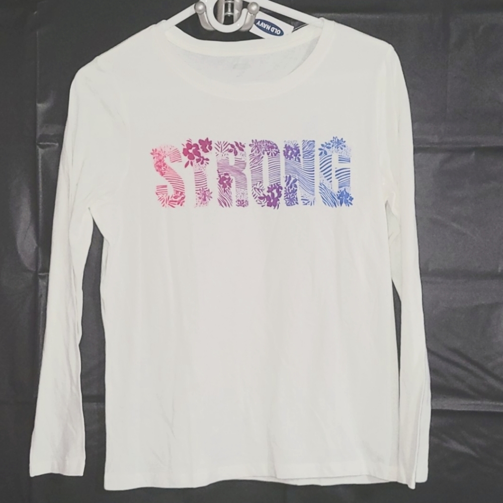 Old Navy STRONG floral shirt 18
